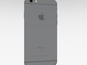 iphone 6s space gray Model 3D