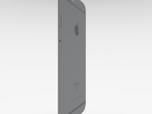 iphone 6s space gray Model 3D