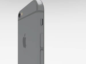 iphone 6s space gray 3D Model