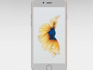 iphone 6s rose gold 3D Model