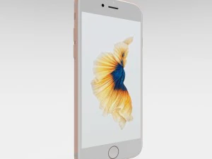 iphone 6s rose gold 3D Model