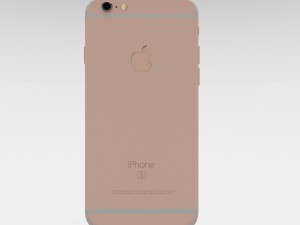 iphone 6s rose gold Model 3D