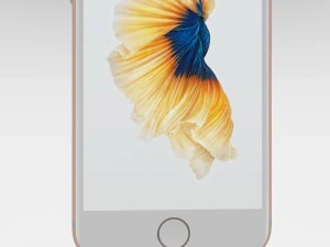 iphone 6s rose gold 3D Model
