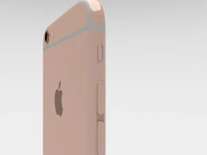 iphone 6s rose gold 3D Model