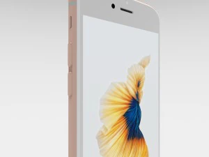 iphone 6s rose gold 3D Model