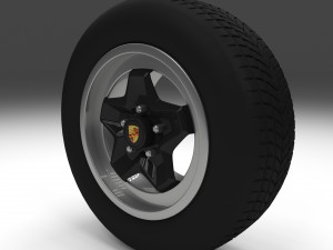 porsche wheel 3D-Modell