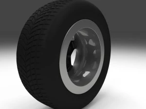 porsche wheel 3D Model