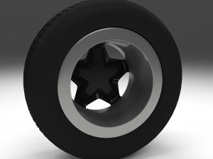 porsche wheel 3D-Modell