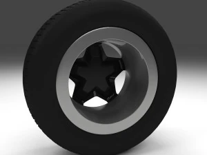 porsche wheel 3D Model