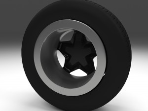 porsche wheel 3D-Modell