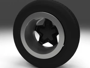 porsche wheel 3D Model