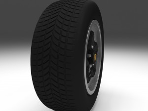 porsche wheel 3D-Modell