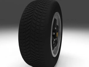 porsche wheel 3D Model