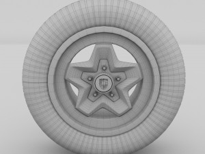 porsche wheel 3D-Modell
