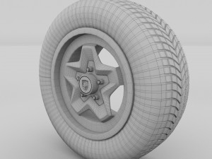 porsche wheel 3D-Modell