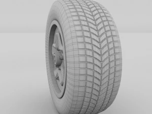 porsche wheel 3D Model