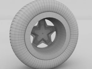 porsche wheel 3D Model