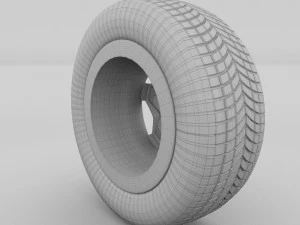 porsche wheel 3D Model