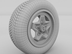 porsche wheel 3D-Modell