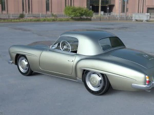 full w interior mercedes 190sl hard top 3D Model