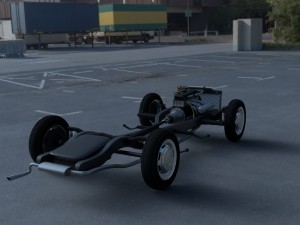 full w interior mercedes 190sl soft top Modelo 3D