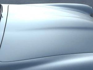 mercedes 190sl with interior 3D Model