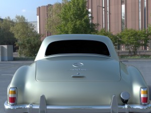 mercedes 190sl hard top Modèle 3D
