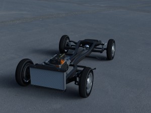 mercedes benz 190sl full chassis 3D Model