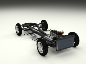 mercedes benz 190sl full chassis 3D Model