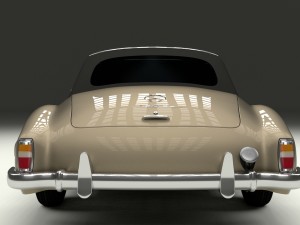 mercedes 190sl soft top Modello 3D