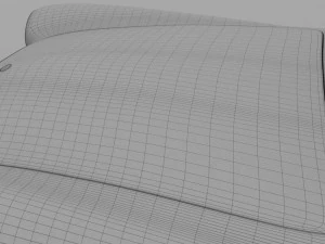 mercedes 190sl soft top 3D Model