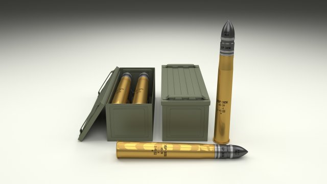 soviet 85mm shell Modello 3D .c4d .max .obj .3ds .fbx .stl .blend 