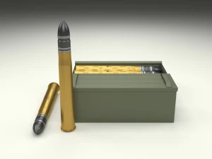 soviet 85mm shell 3D Model