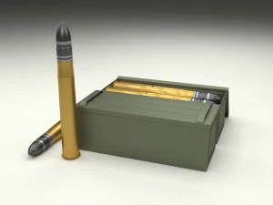 soviet 85mm shell 3D Model