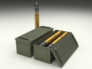 soviet 85mm shell Modello 3D