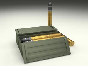 soviet 85mm shell 3D Model