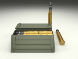 soviet 85mm shell Modello 3D