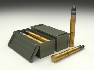 soviet 85mm shell Modello 3D