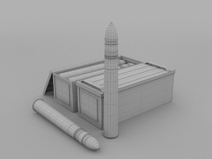 soviet 85mm shell Modello 3D