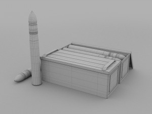 soviet 85mm shell Modello 3D