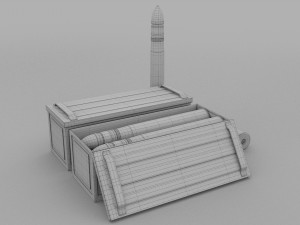 soviet 85mm shell Modello 3D
