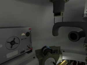t-34-85 interior-engine bay full 3D Model