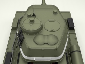 t-34-85 interior-engine bay full hdri Model 3D