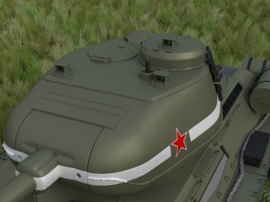 t-34-85 interior-engine bay full hdri Model 3D
