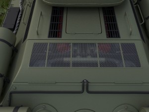 t-34-85 interior-engine bay full hdri Model 3D
