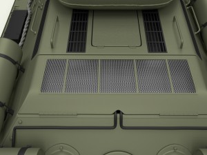 t-34-85 with interior 3D मॉडल
