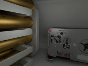 T-34-85 con interni Modello 3D