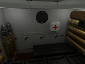 T-34-85 con interni Modello 3D