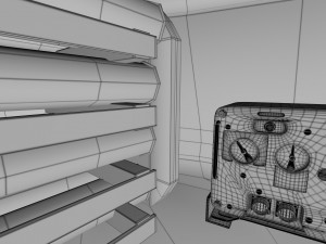 t-34-85 with interior 3D मॉडल