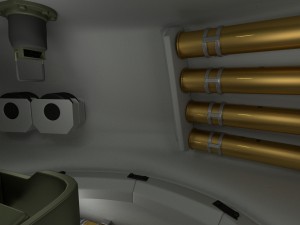 t-34-85 interior-engine bay full winter camo Modello 3D